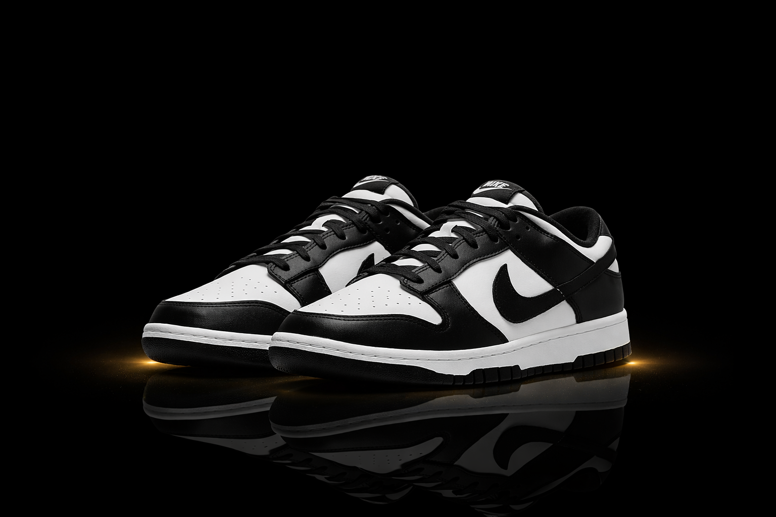 classic black and white low sneakers everyday wear