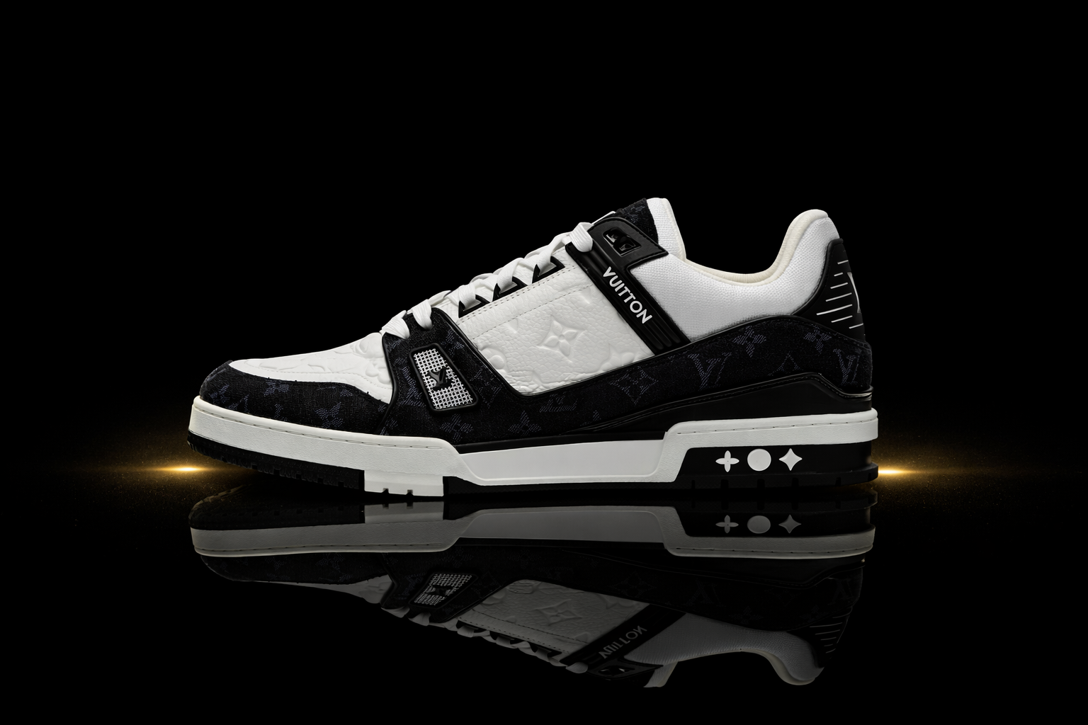 low top panel sneakers premium streetwear design